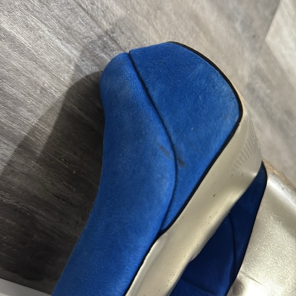 Steve Madden Caryssa Blue Pumps - Picture 9 of 11